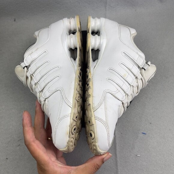 Nike Shox NZ Running Shoes White Size 8.5 501524-106 - Picture 8 of 11